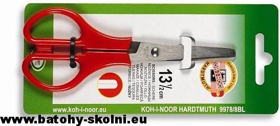 Dětské nůžky 997808 délka 13.5cm na blistru mix - obrázek 1