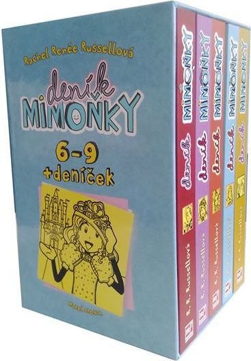 Russellová Rachel Renée: Deník mimoňky - BOX 6–9 + Tvůj vymazlený mimózní deníček - obrázek 1