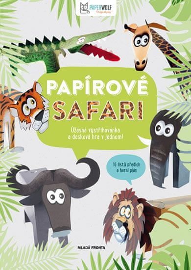Papírové safari - 16 listů předloh a herní plán - obrázek 1