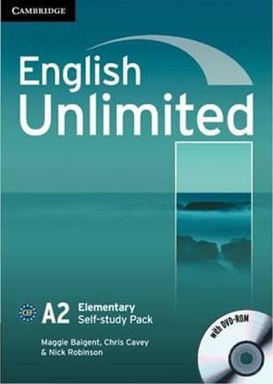 English Unlimited - Elementary - Self-study Pack - Maggie Baigent, Chris Cavey, Nick Robinson - obrázek 1