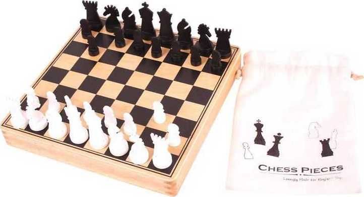 Bigjigs Toys Dřevěné šachy - obrázek 1