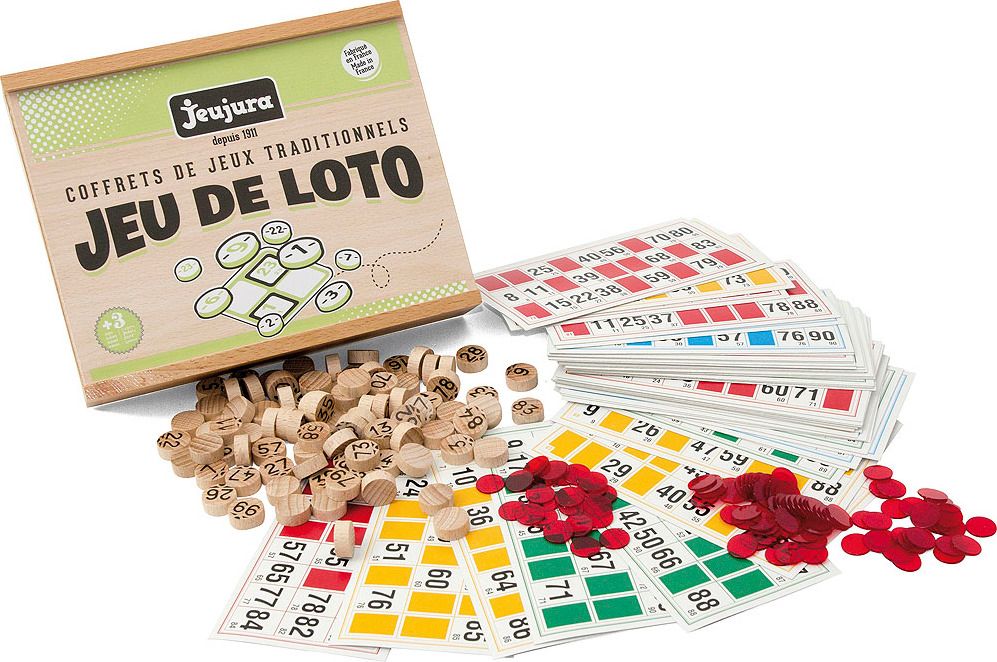 Jeujura Bingo v dřevěném boxu - obrázek 1