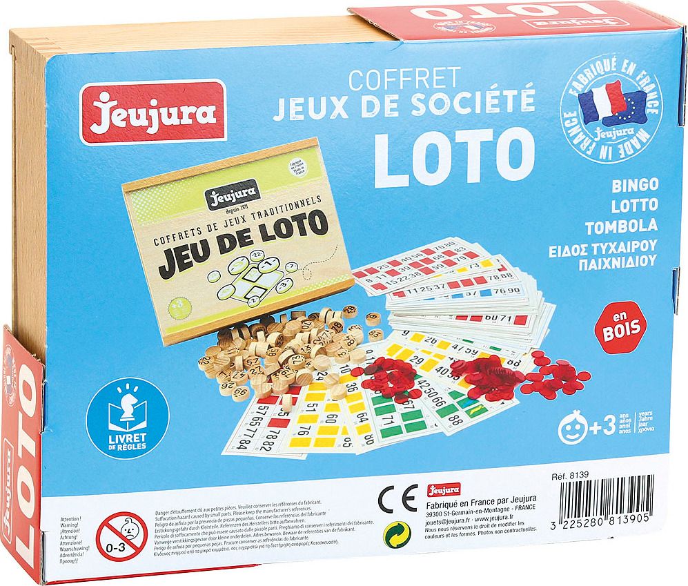 Jeujura Bingo v dřevěném boxu - obrázek 3