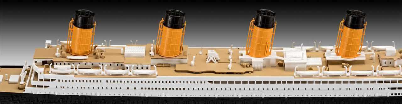 REVELL EasyClick loď 05498 - RMS Titanic (1:600) - obrázek 5