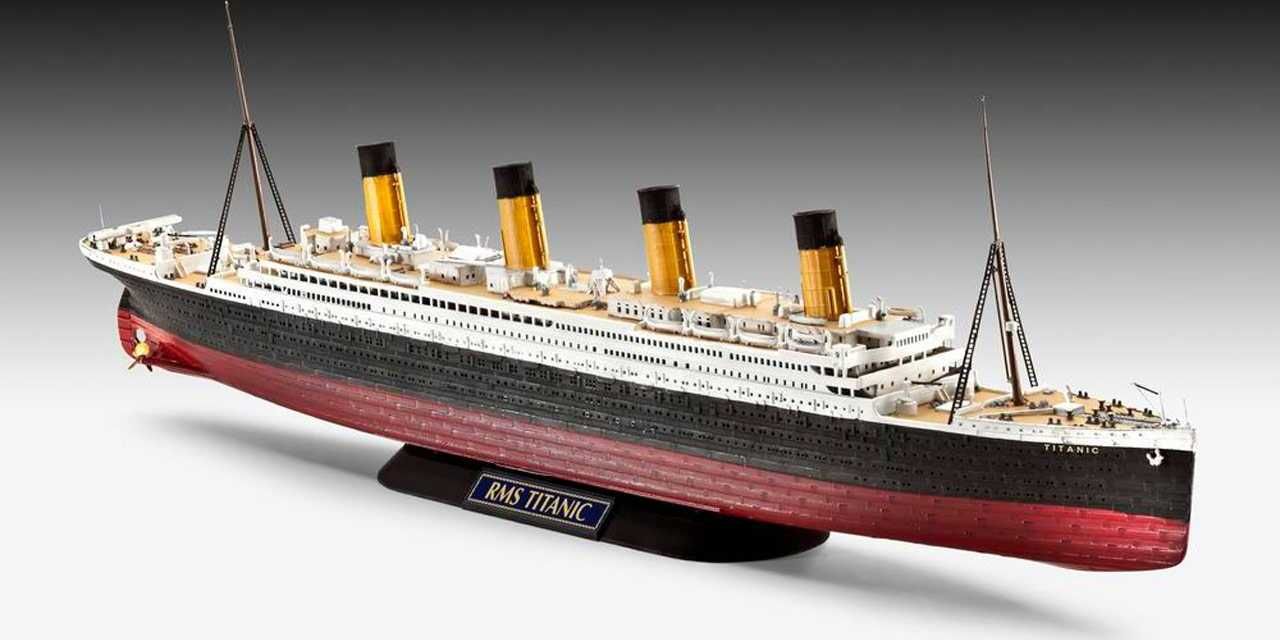 REVELL EasyClick loď 05498 - RMS Titanic (1:600) - obrázek 7