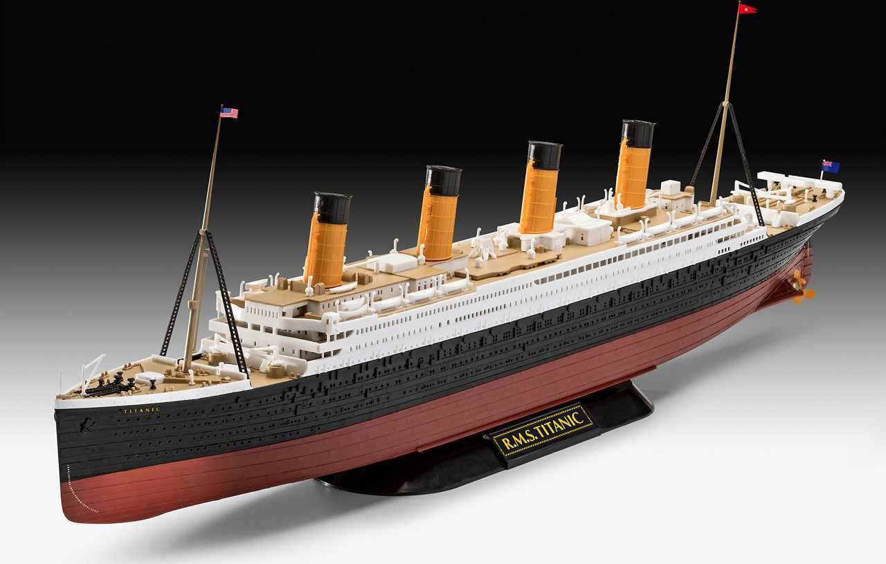 REVELL EasyClick loď 05498 - RMS Titanic (1:600) - obrázek 8