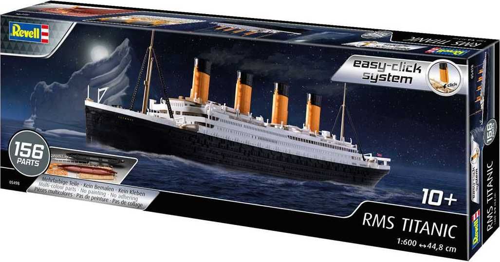 REVELL EasyClick loď 05498 - RMS Titanic (1:600) - obrázek 10