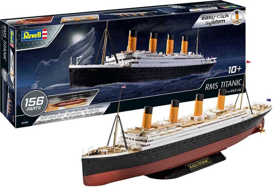 REVELL EasyClick loď 05498 - RMS Titanic (1:600) - obrázek 12