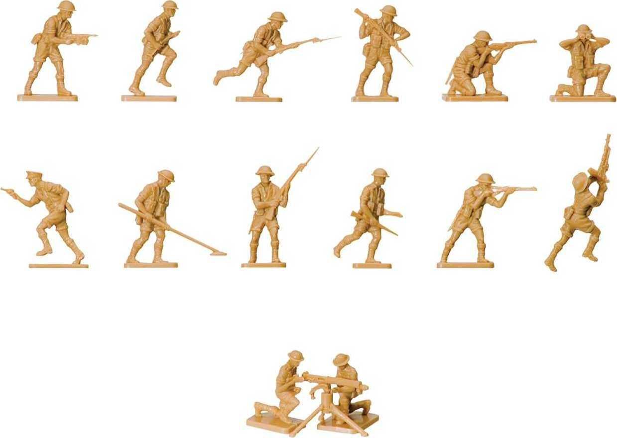 AIRFIX Classic Kit VINTAGE figurky A00709V - 8th Army (1:76) - obrázek 3