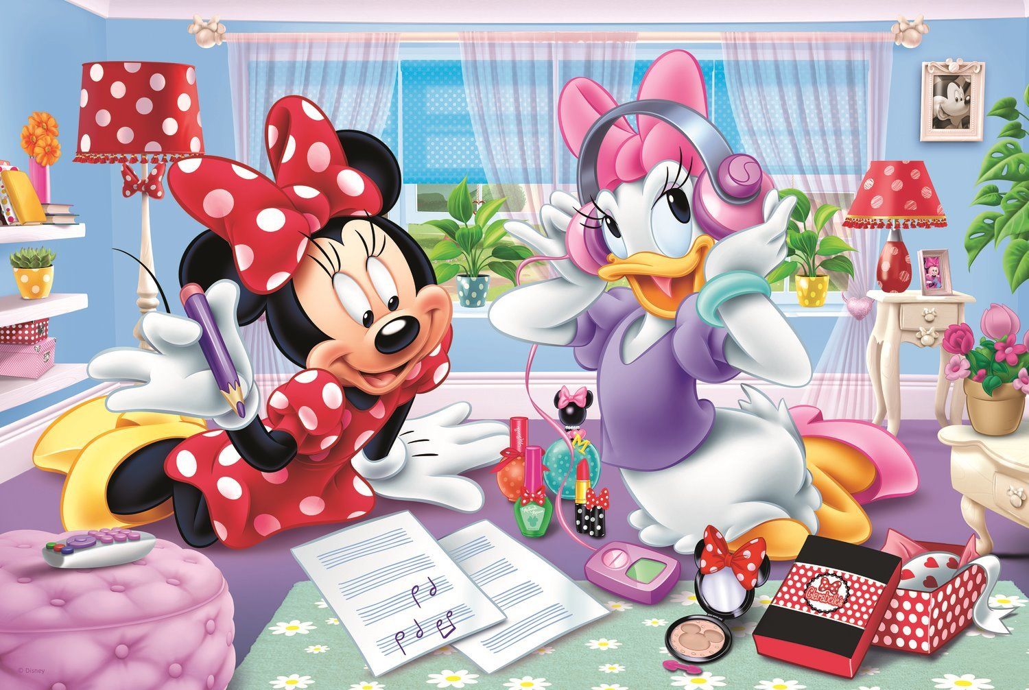 TREFL Puzzle Minnie a Daisy 160 dílků - obrázek 1
