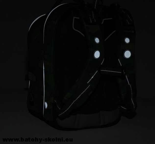 Školní batoh Maskáčový Topgal 3 dílný set COCO 19015 Medium - obrázek 14