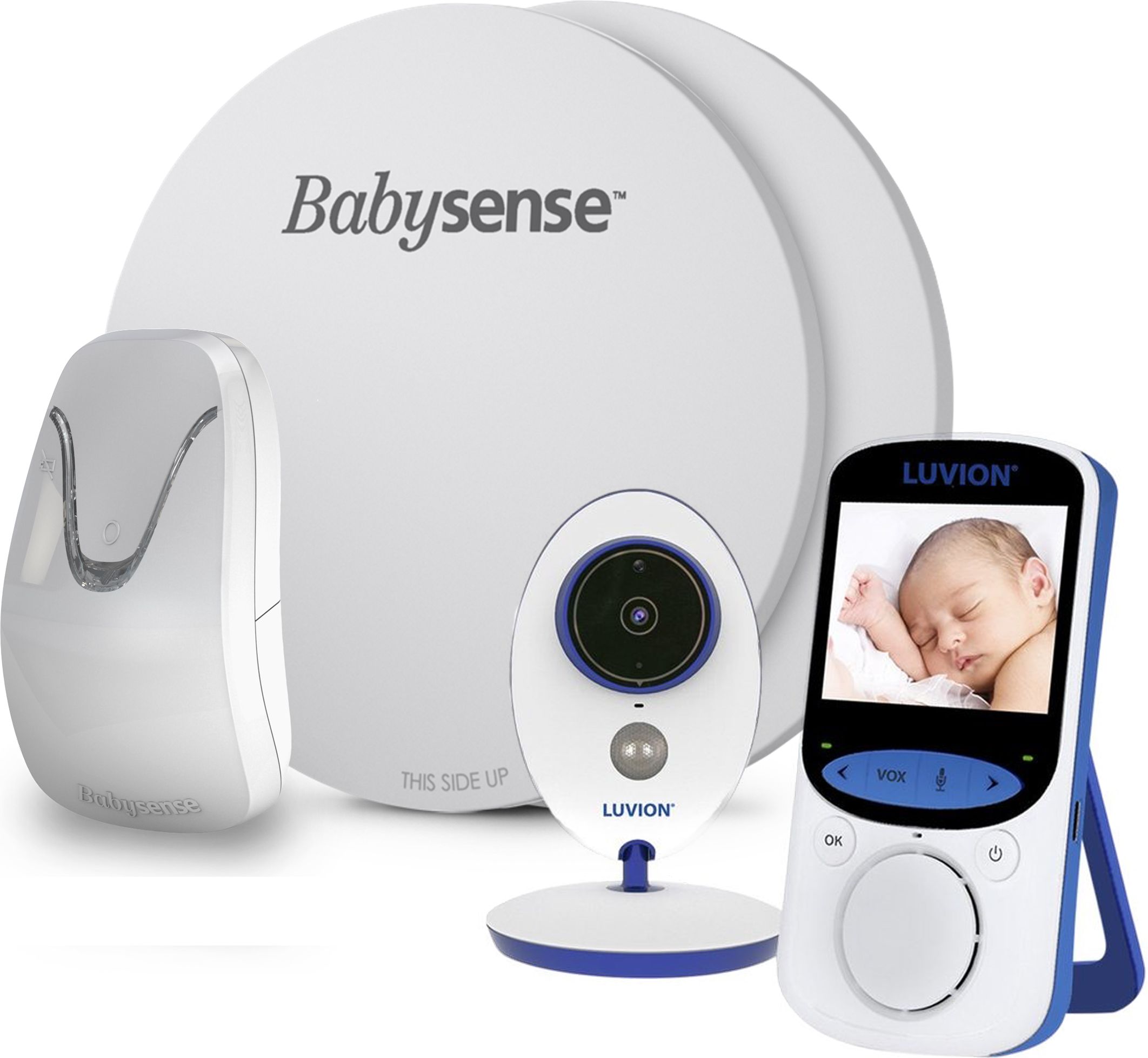 Videochůvička Luvion EASY PLUS s monitorem dechu babysense 7 - obrázek 2
