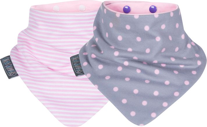 Slintáček Neckerbib Cool Pink - obrázek 2