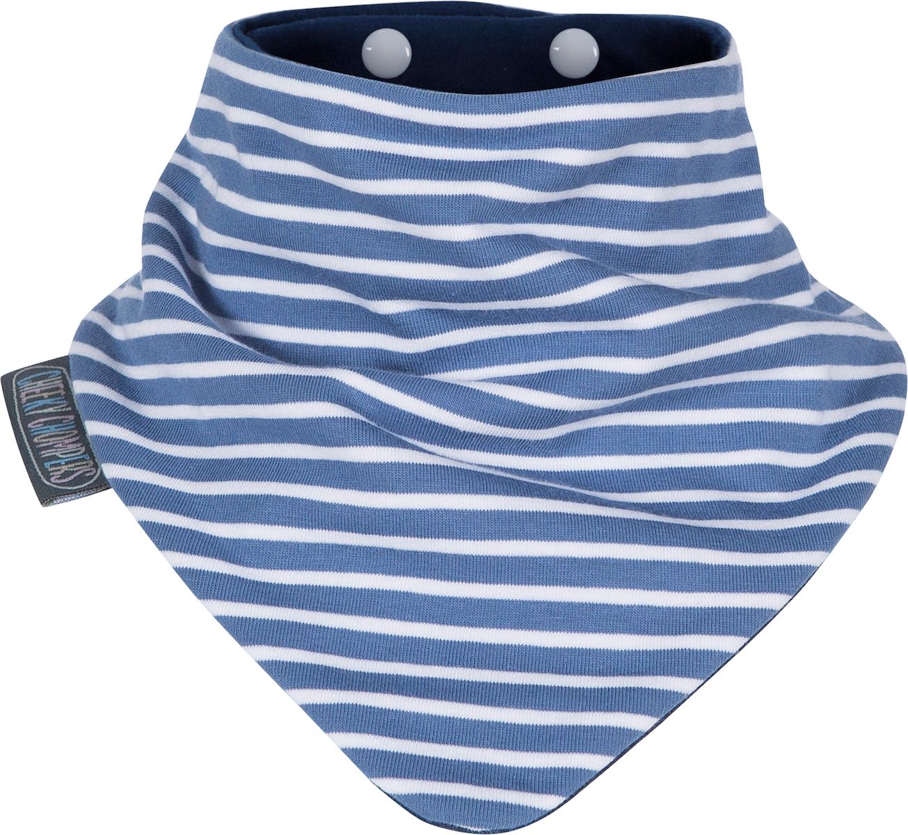 Slintáček Neckerbib Blue stripes - obrázek 1