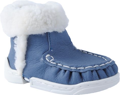 První botičky KK Winter modré Velikost: 18 - obrázek 1