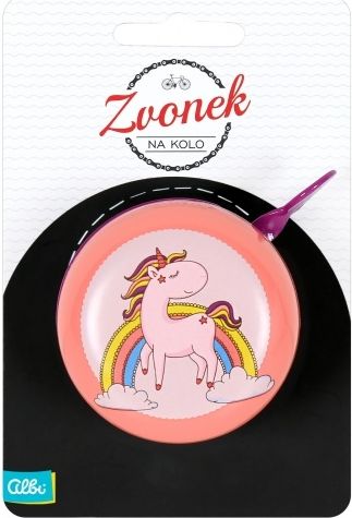Zvonek na kolo - jednorožec - obrázek 1