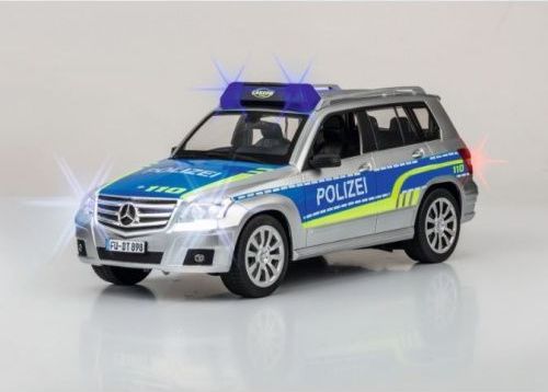 CARSON Mercedes Benz GLK POLIZEI 1:14 LED MAJÁKY SIRÉNA RTR - obrázek 1