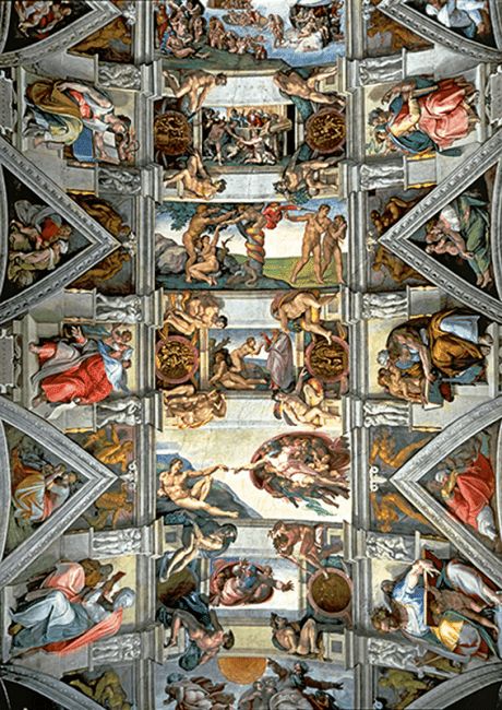Trefl Michelangelo: Sixtínska kaplnka 3 - obrázek 1