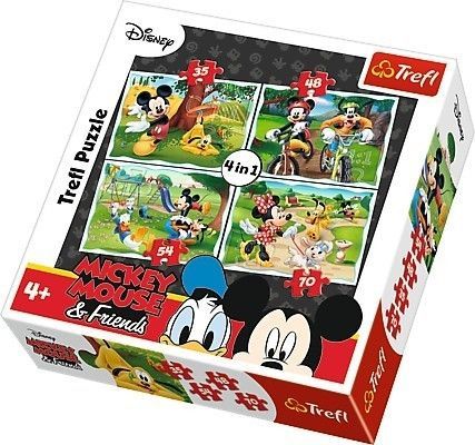 Trefl 4v1 Mickey - obrázek 1