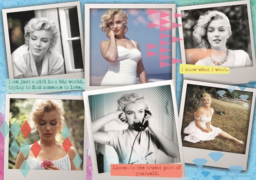 Trefl Marilyn Monroe koláž - obrázek 1