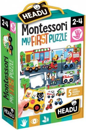 Montessori - Moje první puzzle - Město - obrázek 1