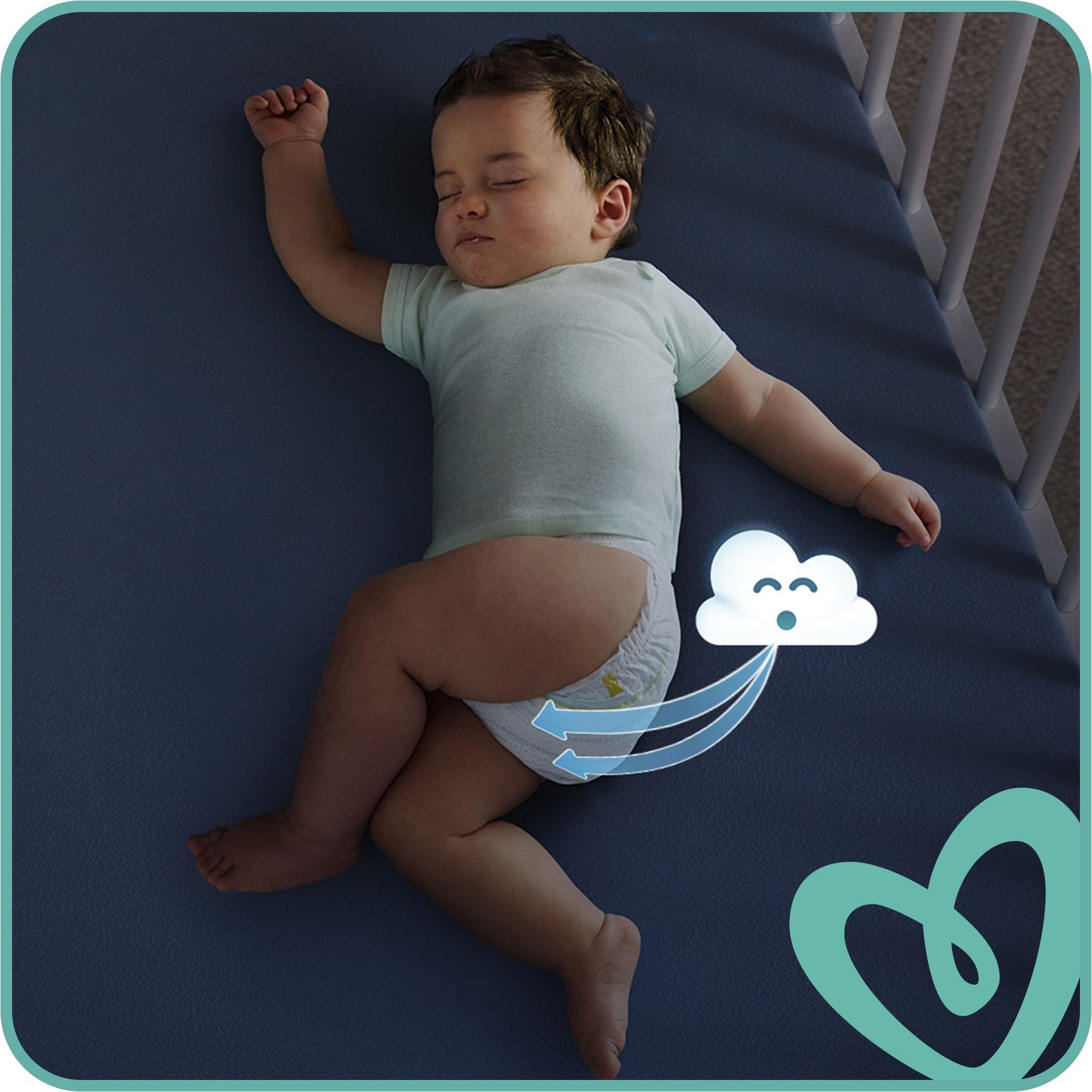 Pampers Active Baby vel. 4+ Maxi+ dětské pleny 53 ks - obrázek 5