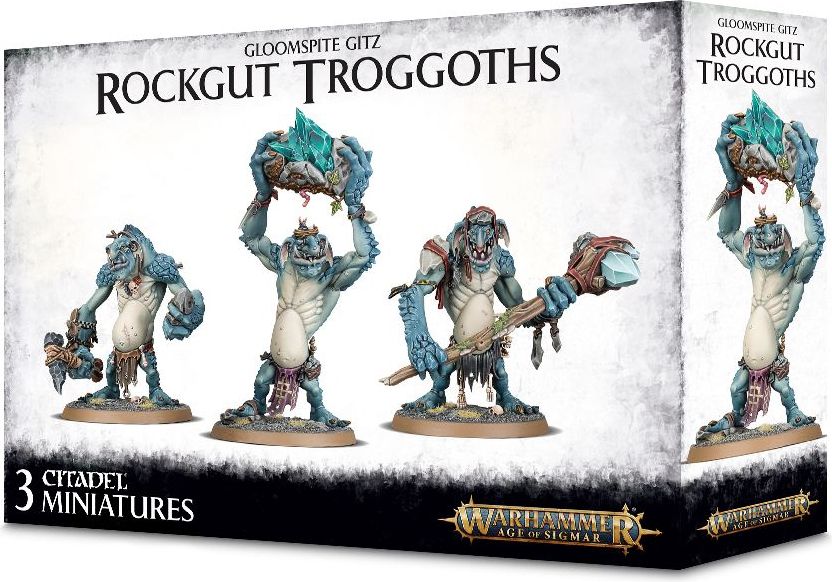 Games Workshop Gloomspite Gitz: Rockgut Troggoths - obrázek 1