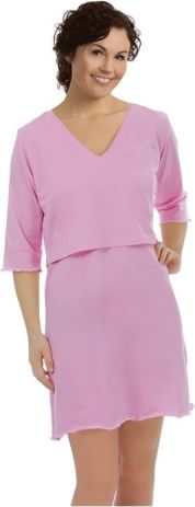 Carriwell Noční košile "Sarah" růžová L/XL - obrázek 1