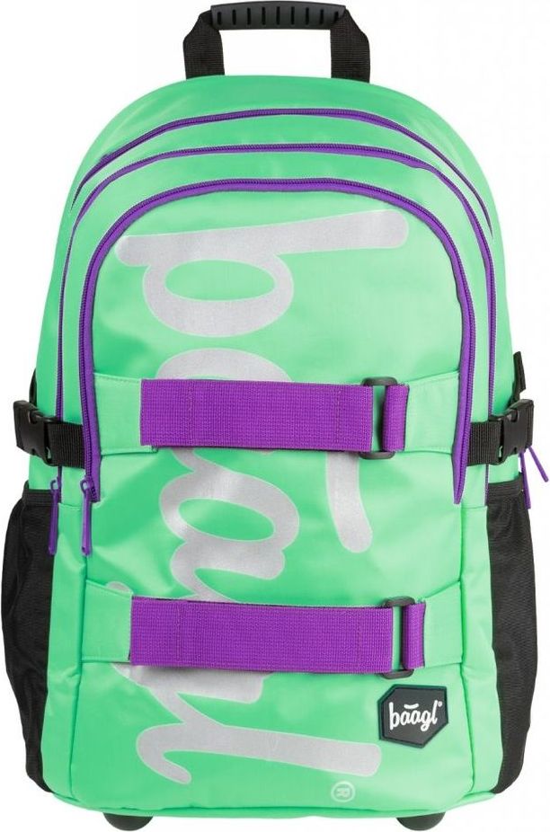 BAAGL Školní batoh Skate Mint 25 l - obrázek 1