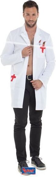 Kostým plášť Doktor - univerzální velikost - obrázek 1
