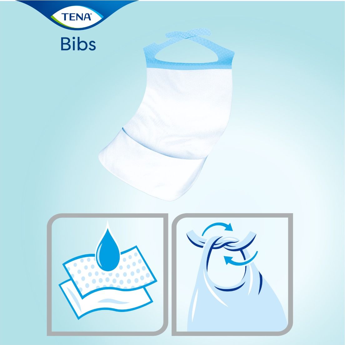 Tena podbradník Meprotec 150ks 720511 - obrázek 4