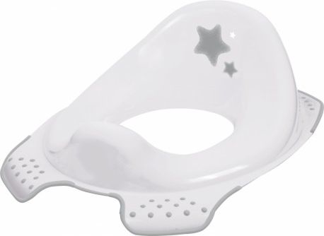 Adaptér - treningové sedátko na WC - Baby Star - bílé - obrázek 1