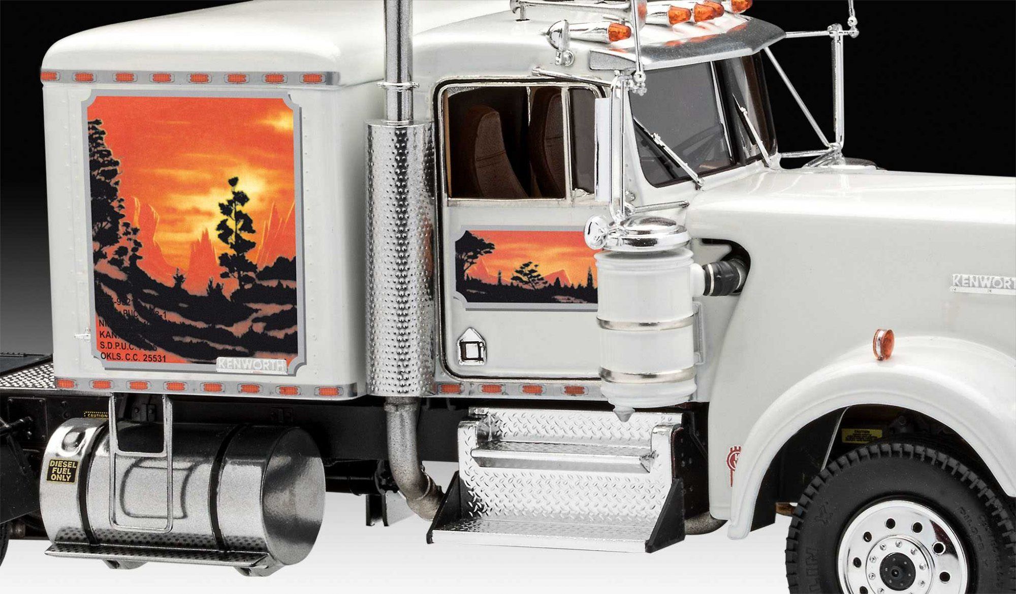 REVELL Plastic ModelKit auto 07659 - Kenworth W-900 (1:25) - obrázek 2