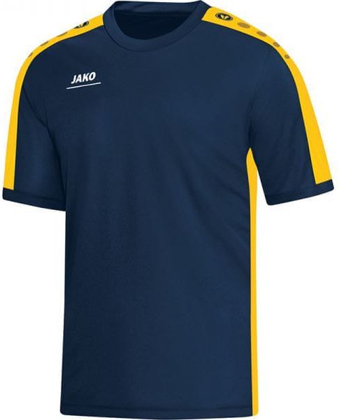 JAKO STRIKER tričko vel. 128, žlutá/modrá - obrázek 1