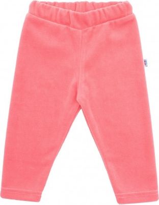 Kojenecké semiškové legíny New Baby For Girls, Růžová, 80 (9-12m) - obrázek 1