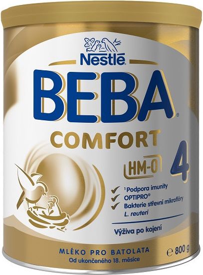 BEBA COMFORT 4 HM-O 800g - balení 6 ks - obrázek 2