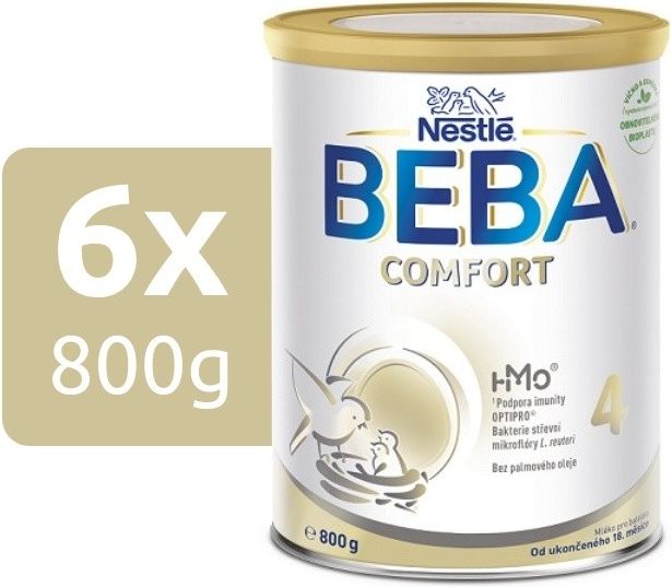BEBA COMFORT 4 HM-O 800g - balení 6 ks - obrázek 1