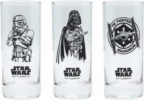 Sklenice Star Wars (3 ks) - obrázek 1