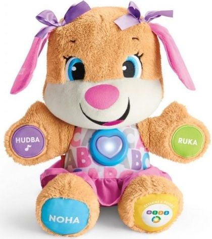 Fisher-Price Fisher Price Mluvící pejskova sestřička SLOVENSKÁ VERZE - obrázek 1