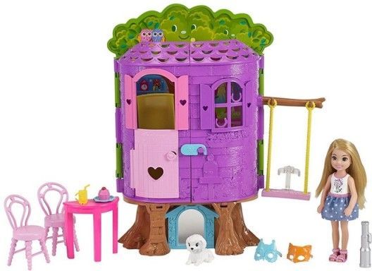 Barbie CHELSEA A DOMEČEK NA STROMĚ - obrázek 1
