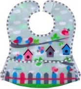 BabyOno BabyOno Bryndáček nepromakavý s kapsičkou - Ptáčci - 6m - obrázek 1