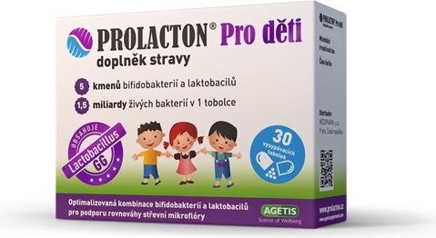 Prolacton Pro děti 30 tobolek - obrázek 1