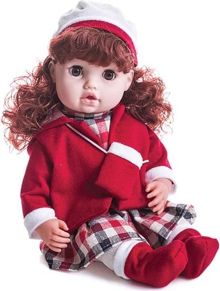 Mluvící a zpívající panenka Emilie, 45 cm - vzor 38 - obrázek 1