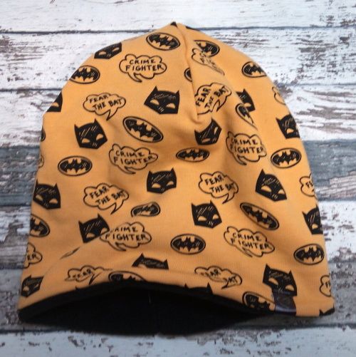 Šmoulí čepička Yháček, oboustranná, Batman Velikost:: S - obrázek 1