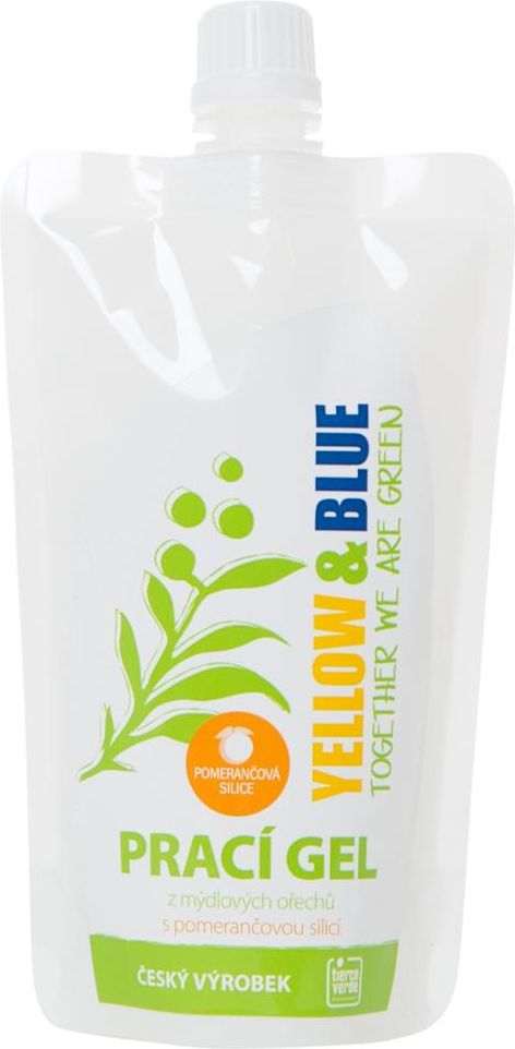 Prací gel s pomerančovou silicí, Tierra Verde Objem: 250 ml - obrázek 1