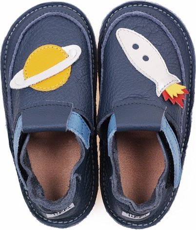 Barefoot boty Tikki shoes, Blue rocket Velikost:: 19 - obrázek 1