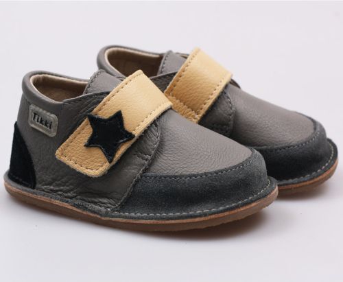 Barefoot boty Tikki shoes, Rock star grey Velikost:: 25 - obrázek 1