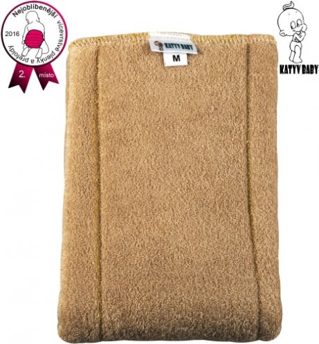 Bambusová vícevrstvá plenka Katyv Baby, vel. S Barva: Camel - obrázek 1