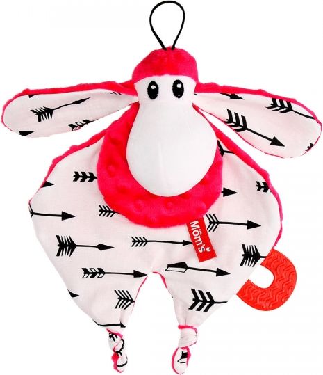 Hencz Toys Plyšová hračka v kontrastních barvách Sheepi - růžová - obrázek 1