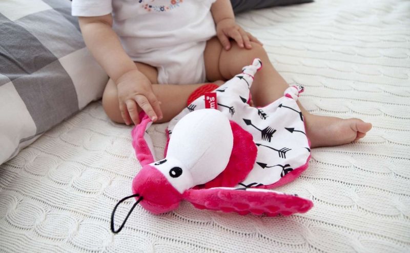 Hencz Toys Plyšová hračka v kontrastních barvách Sheepi - růžová - obrázek 3